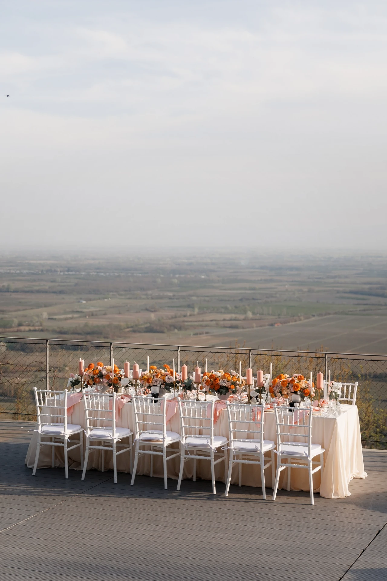 Outdoor wedding ceremony in Georgia with LETO agency 70