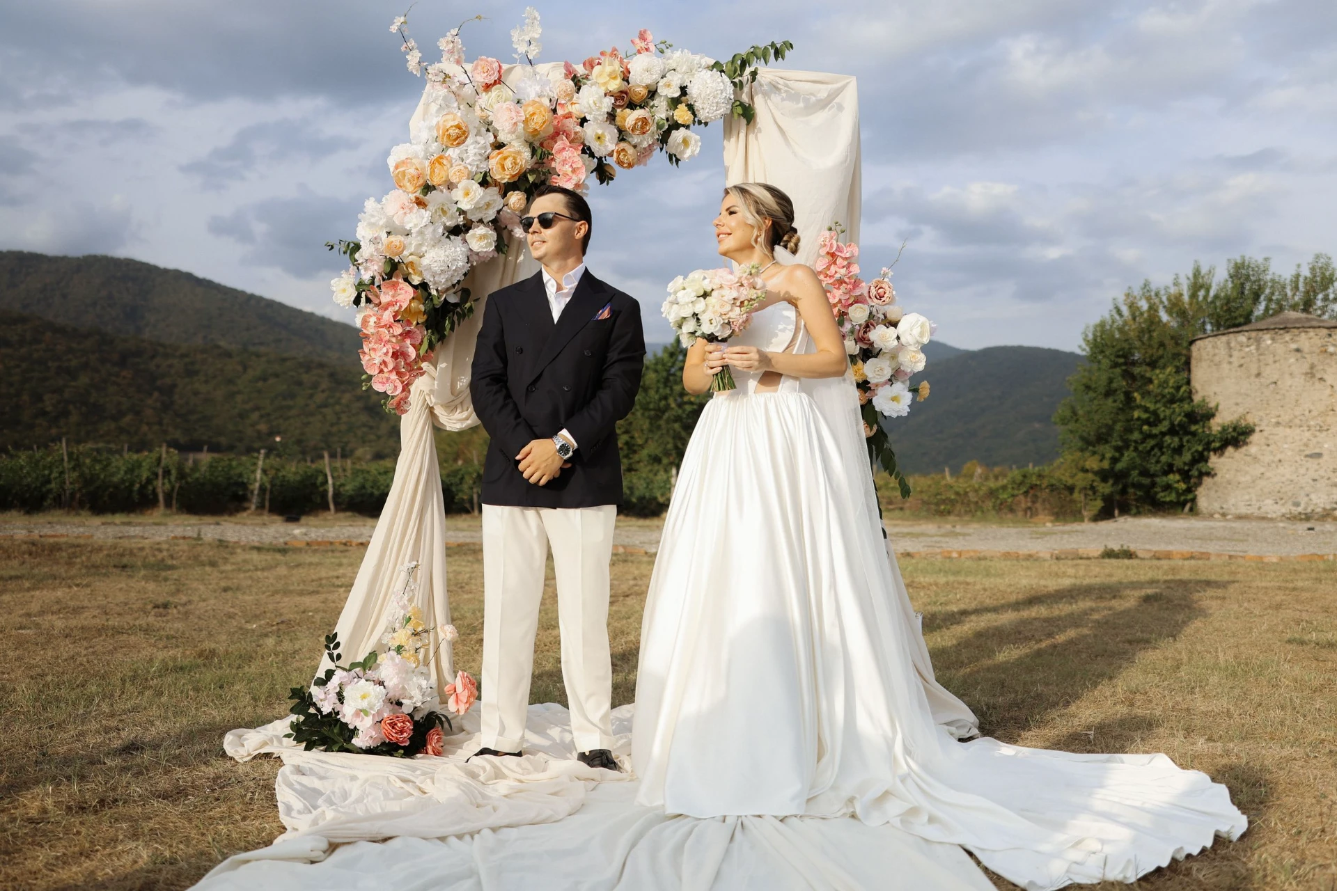 Wedding in a vineyard in Georgia with Leto Agency 42