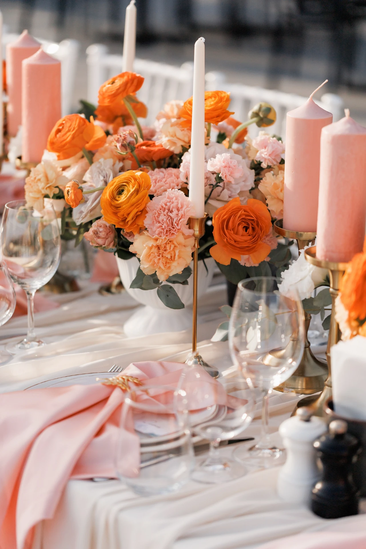 Outdoor wedding ceremony in Georgia with LETO agency 72