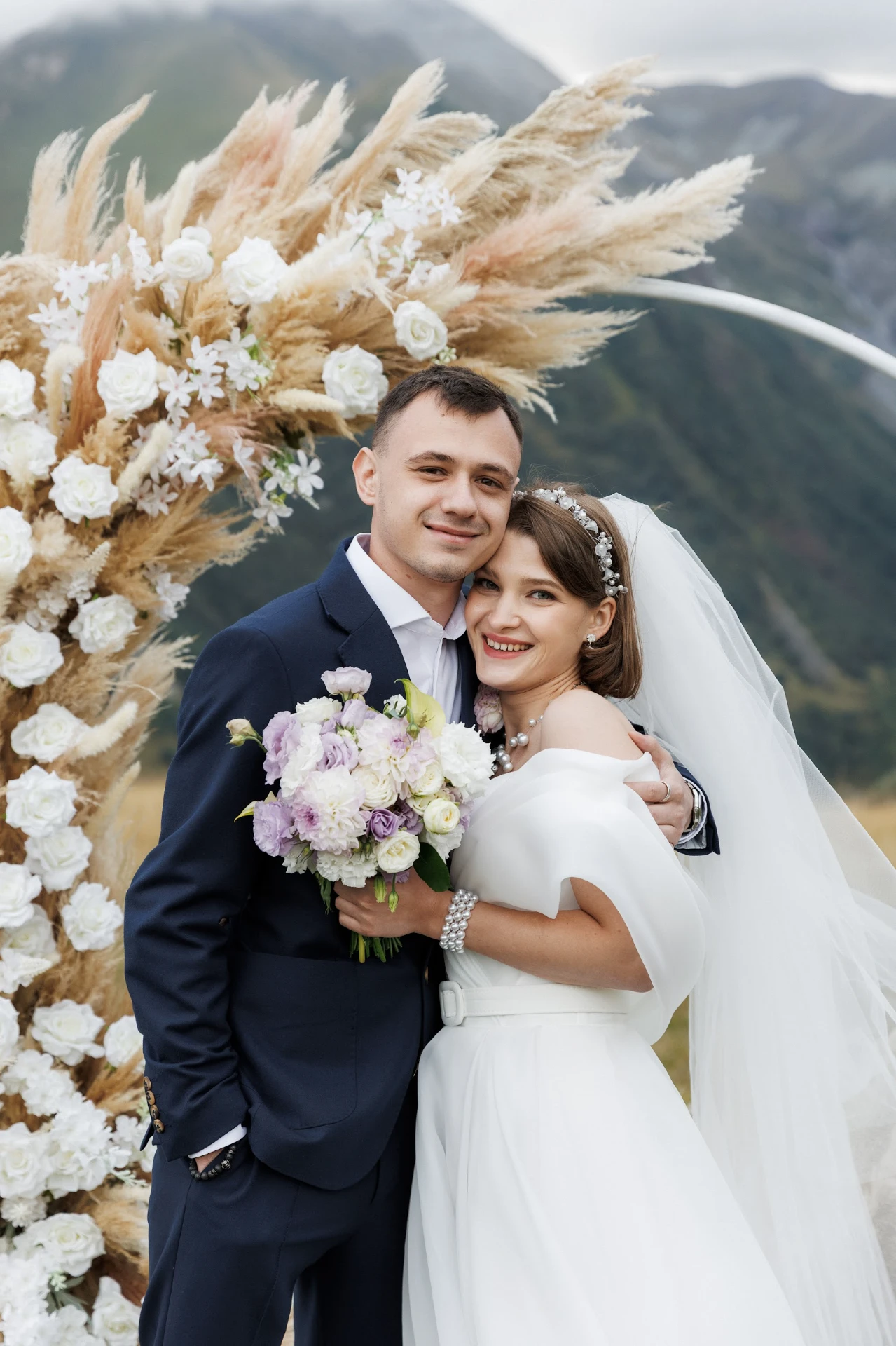 Wedding in the mountains of Gudauri Georgia with the wedding agency LETO 67